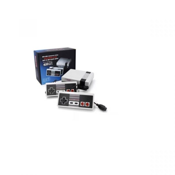 Nintendo Mini Consola Tipo Con 620 Juegos Y 2 Controles (21 Puntos)