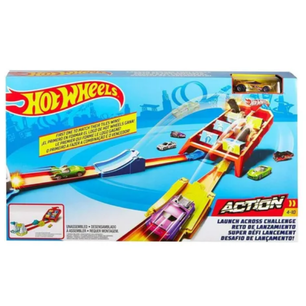 HW ACTION VUELTAS Y CHOQUES PLU 2144 MATTEL (55 Puntos)